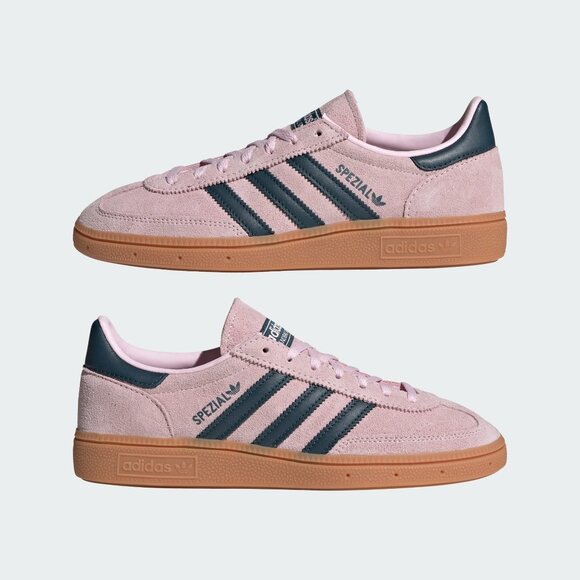 Adidas Handball Spezial – Women’s Size 7.5 – Pink Suede Casual Sneaker - Picture 3 of 9
